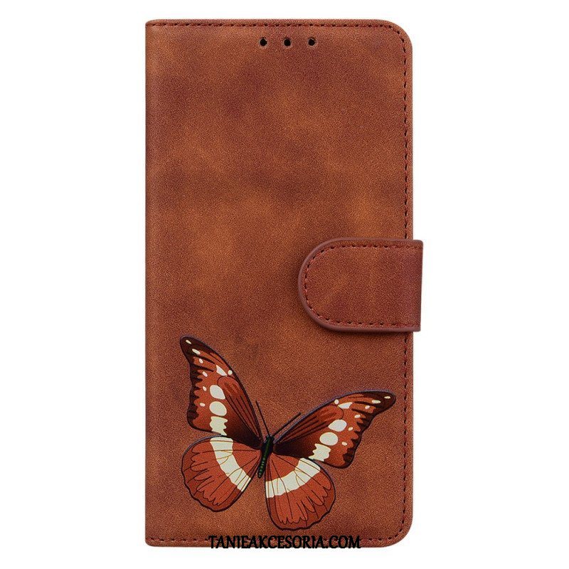 Etui Folio do Oppo Reno 8 Lite Motyl