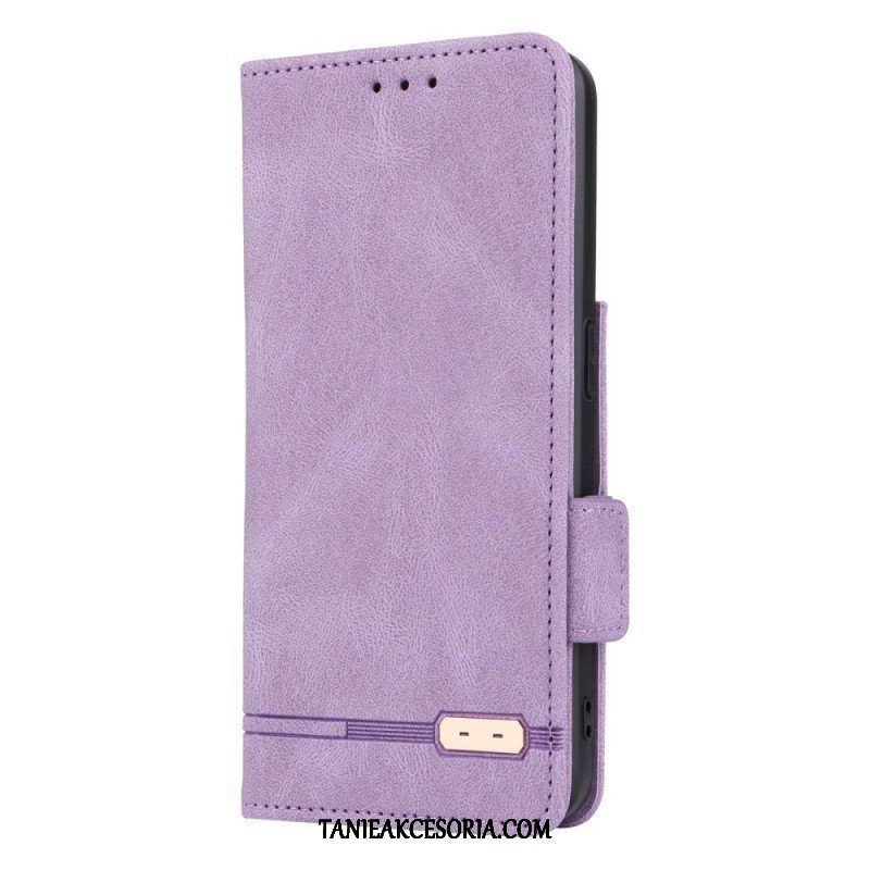 Etui Folio do Oppo Reno 8 Subtelna Elegancja