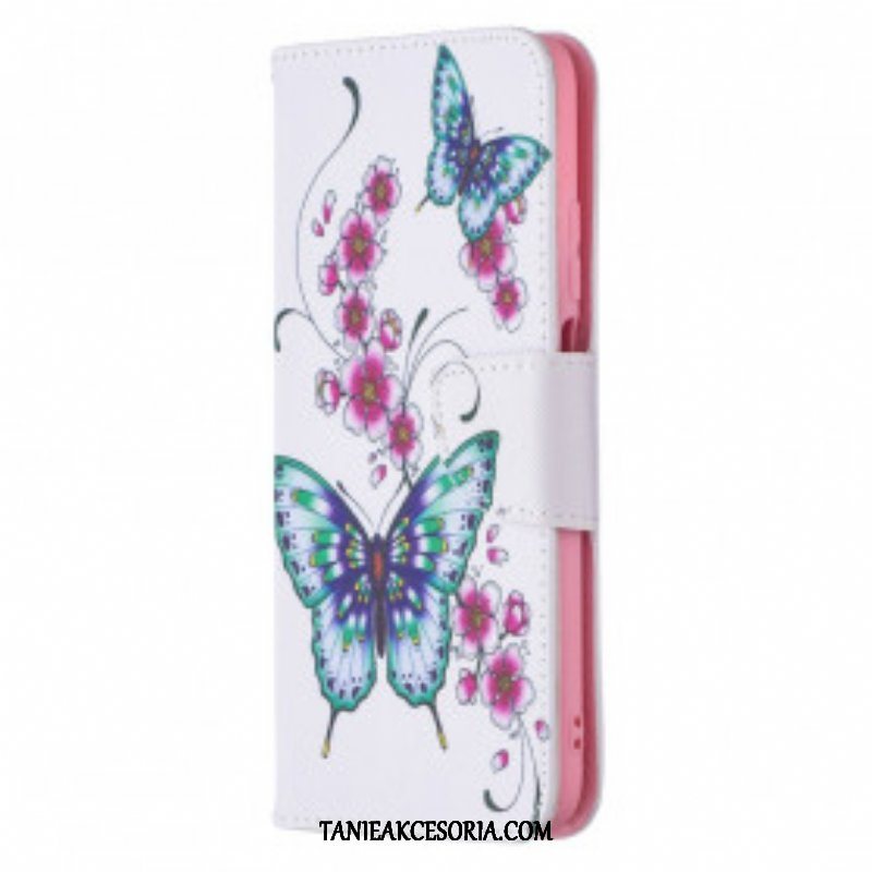 Etui Folio do Poco M3 Cudowne Motyle