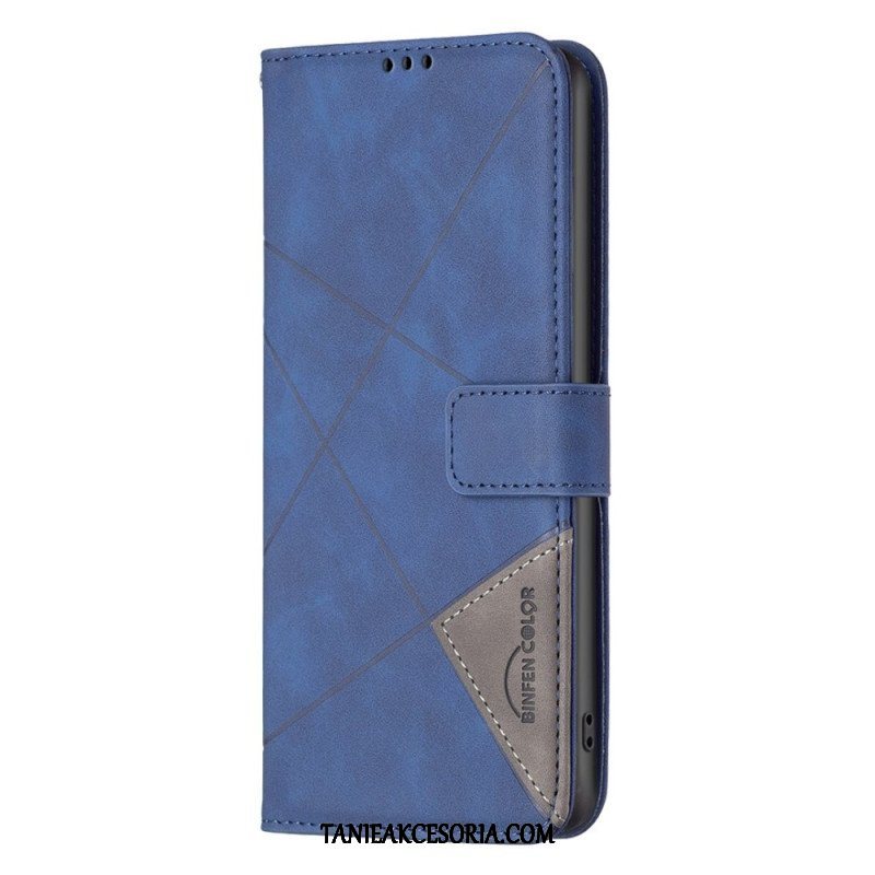 Etui Folio do Poco X5 5G Binfen Kolor Diamenty