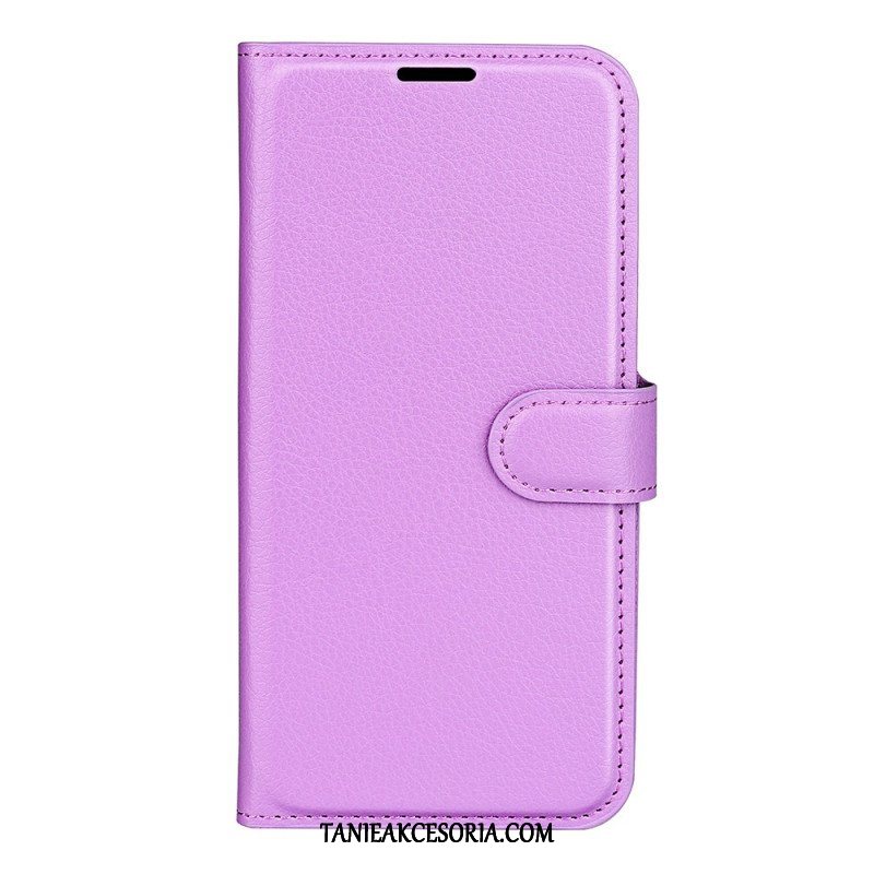 Etui Folio do Realme C35 Tekstura Liczi