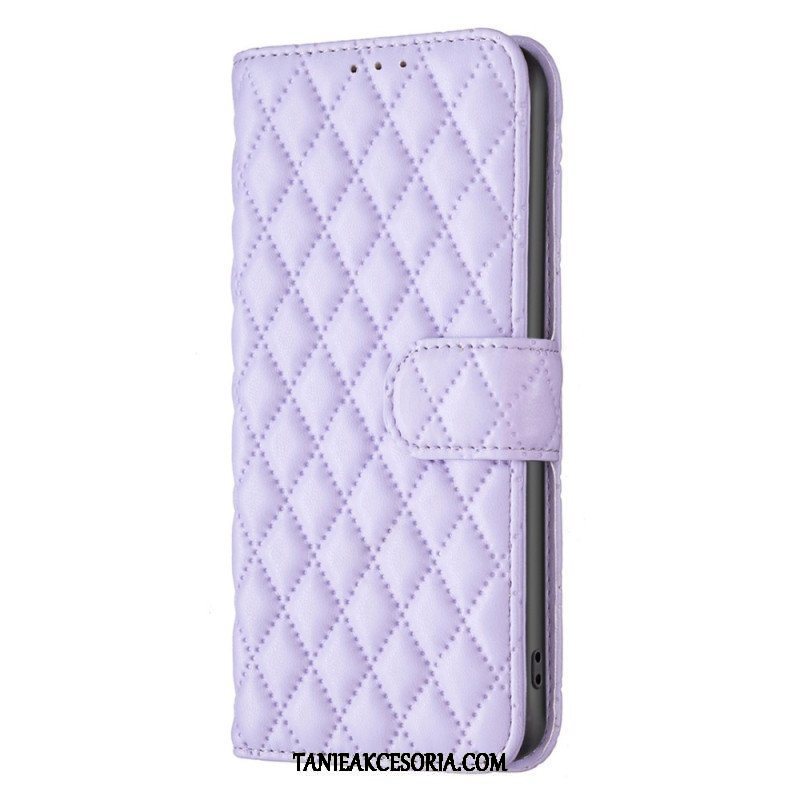 Etui Folio do Samsung Galaxy A14 / A14 5G Pikowany Styl