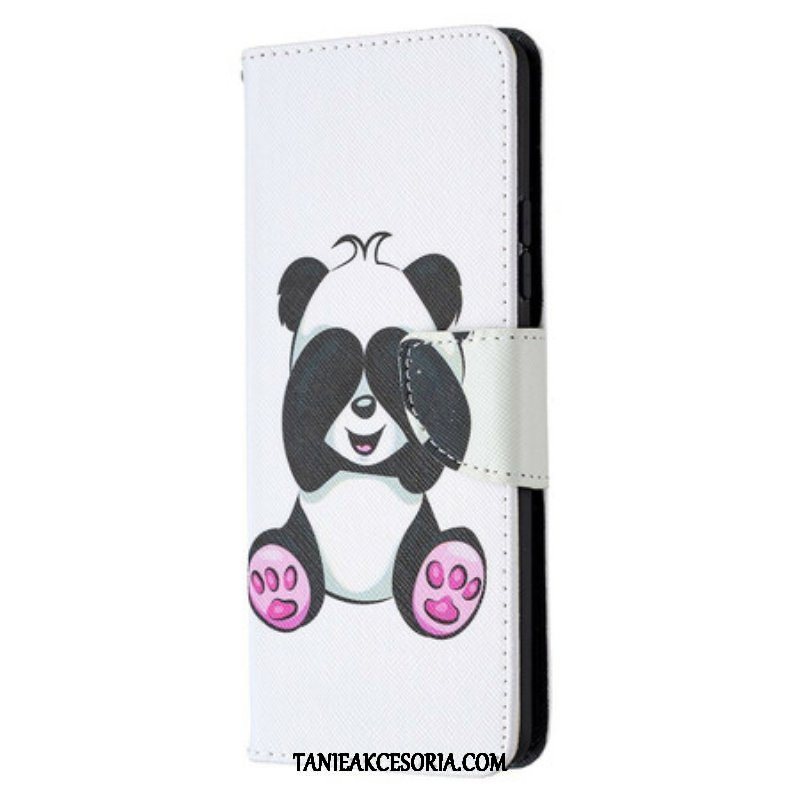 Etui Folio do Samsung Galaxy A42 5G Zabawa Pandami