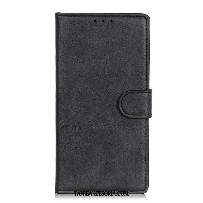 Etui Folio do Samsung Galaxy A52 4G / A52 5G / A52s 5G Retro Matowy Efekt Skóry