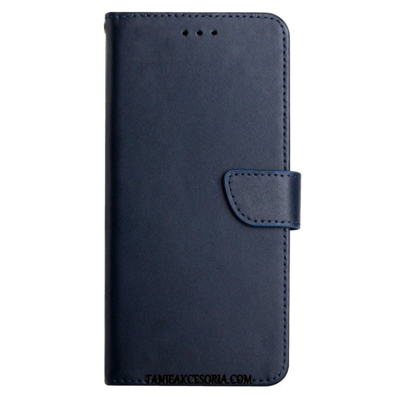 Etui Folio do Samsung Galaxy M12 / A12 Prawdziwa Skóra Nappa