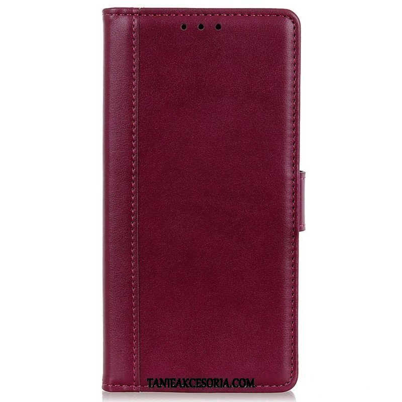 Etui Folio do Samsung Galaxy M13 Stylizacja Skóry