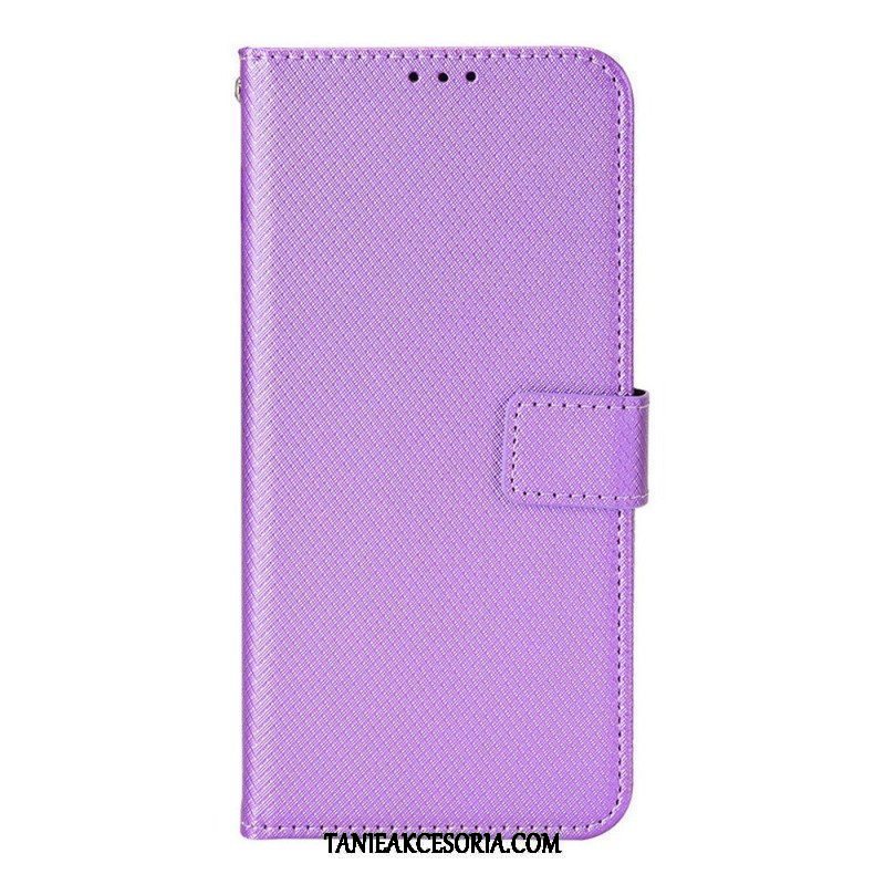 Etui Folio do Samsung Galaxy M23 5G Teksturowane