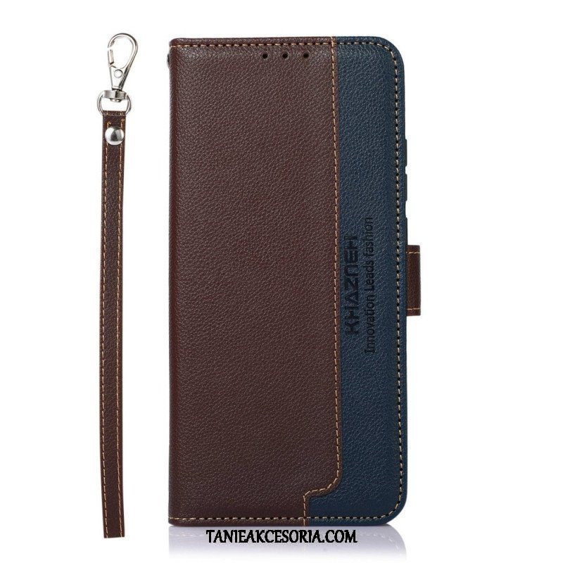 Etui Folio do Samsung Galaxy M33 5G Rfid W Stylu Liczi