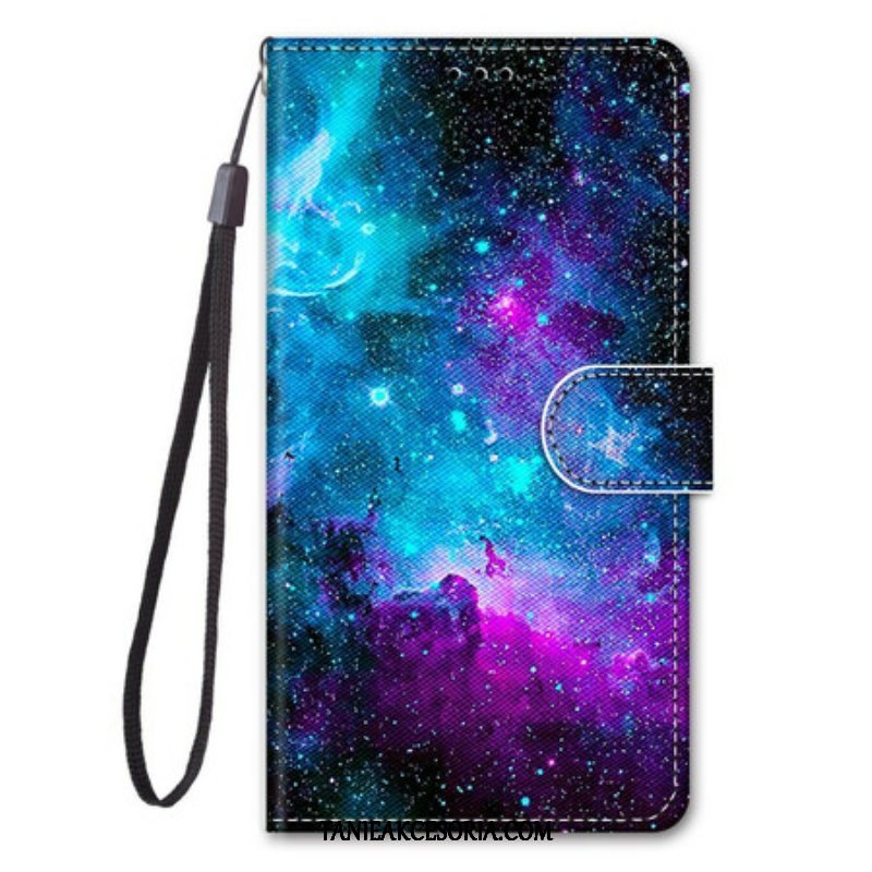 Etui Folio do Samsung Galaxy S21 5G Kosmiczne Niebo