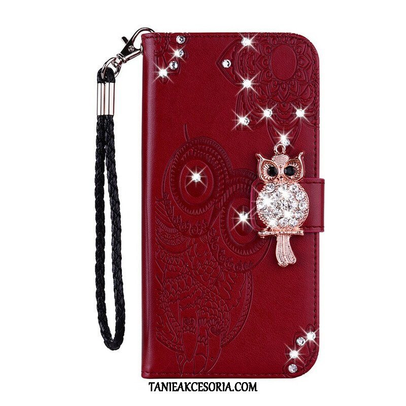 Etui Folio do Samsung Galaxy S21 Plus 5G Sowa Mandala I Urok