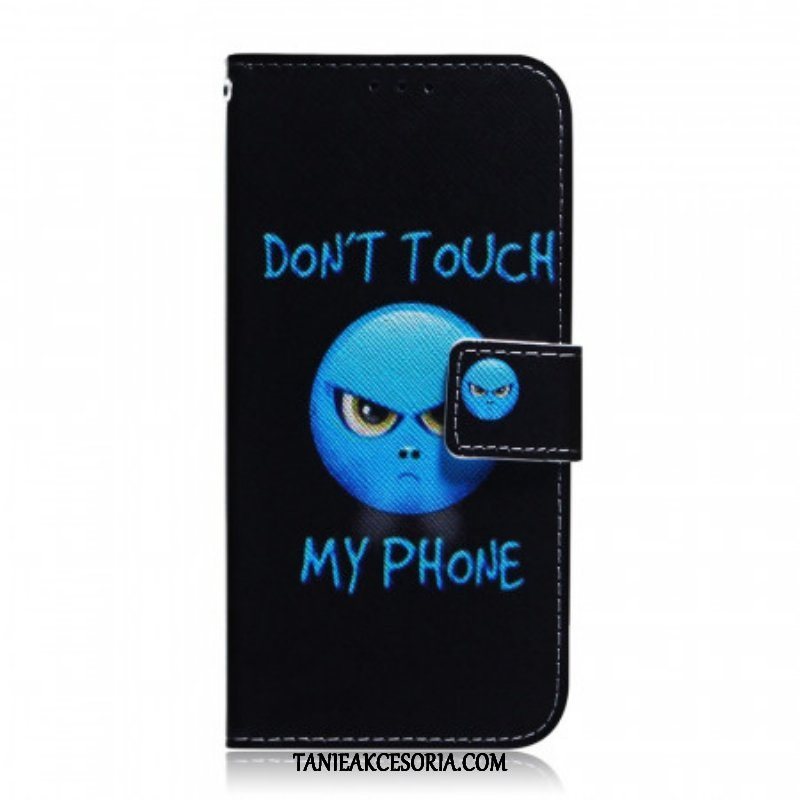 Etui Folio do Samsung Galaxy S22 5G Telefon Z Emotikonami