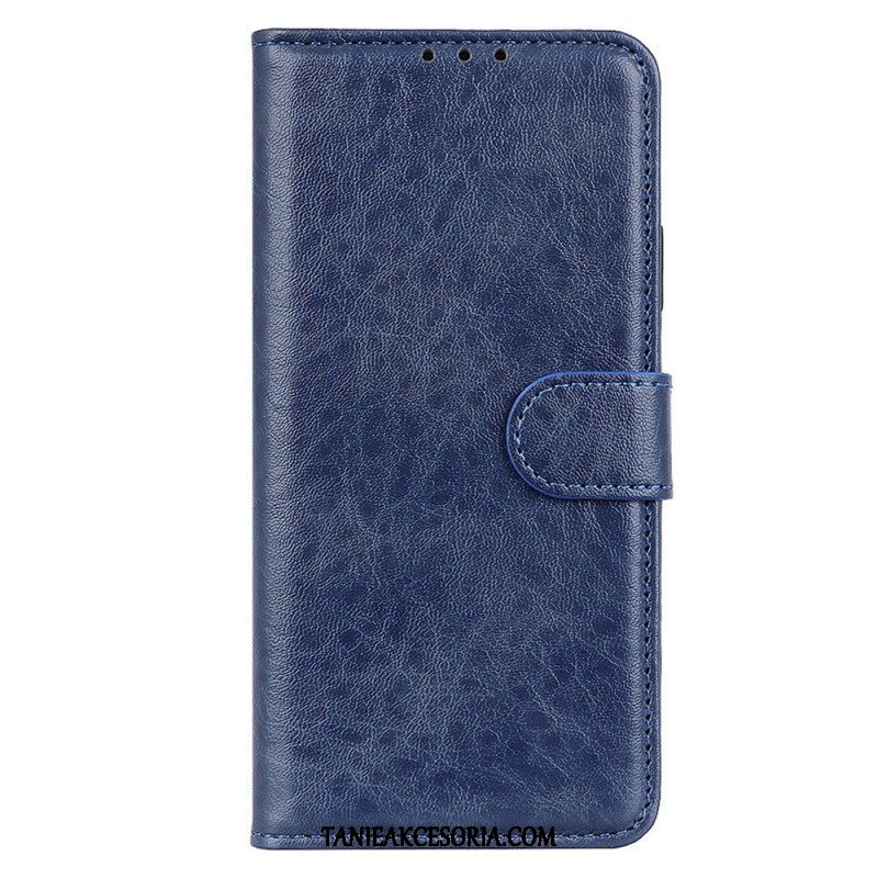 Etui Folio do Samsung Galaxy S23 5G Teksturowana Sztuczna Skóra