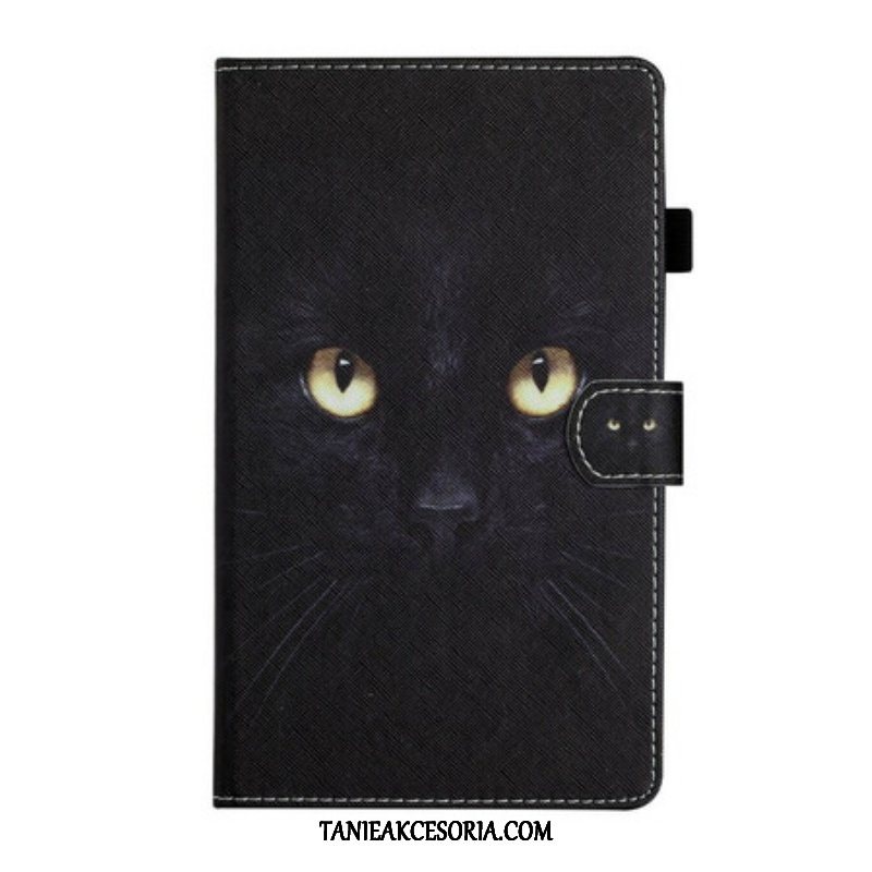 Etui Folio do Samsung Galaxy Tab A7 Lite Oczy Czarnego Kota