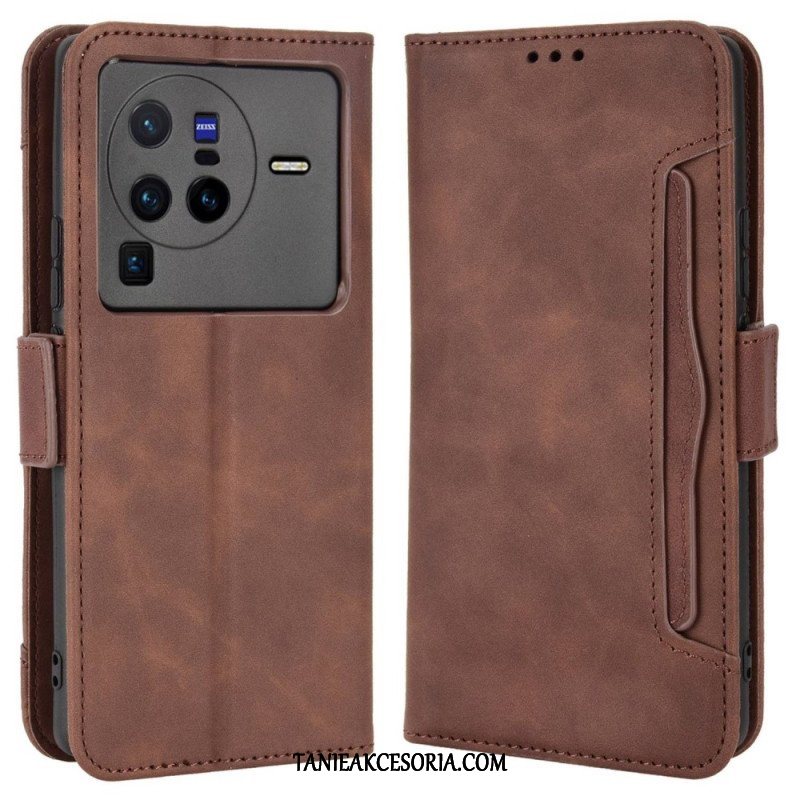 Etui Folio do Vivo X80 Pro Multi-karty