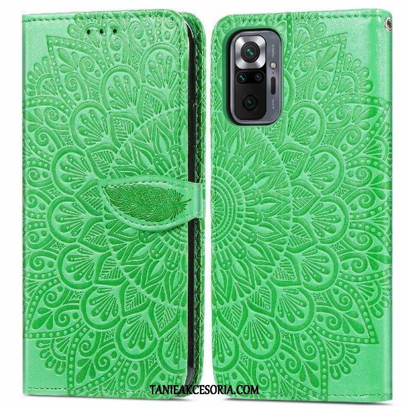 Etui Folio do Xiaomi Redmi Note 10 Pro Plemienne Liście