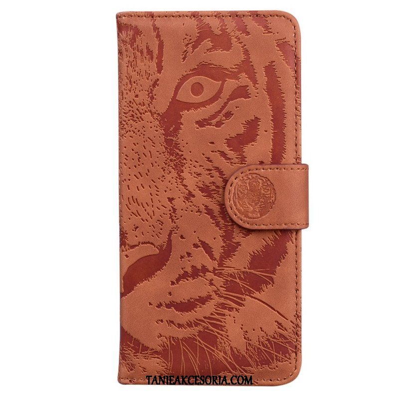 Etui Folio do Xiaomi Redmi Note 12 4G Ślad Tygrysa