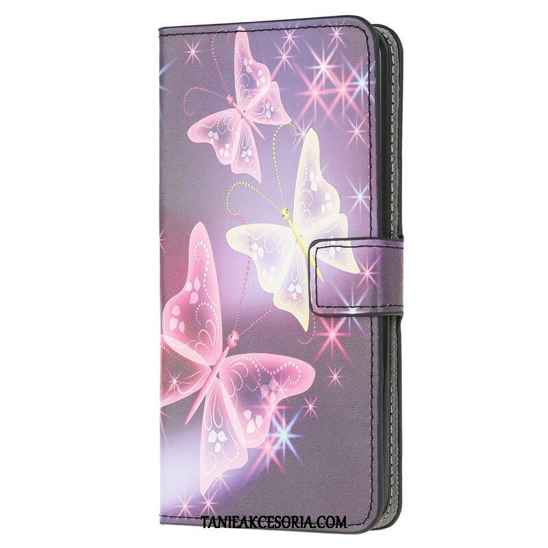 Etui Folio do iPhone 13 Mini Szalone Motyle