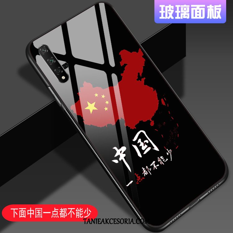 Etui Honor 20 Szkło Telefon Komórkowy Czerwony Netto, Pokrowce Honor 20 All Inclusive Anti-fall Chiński Styl