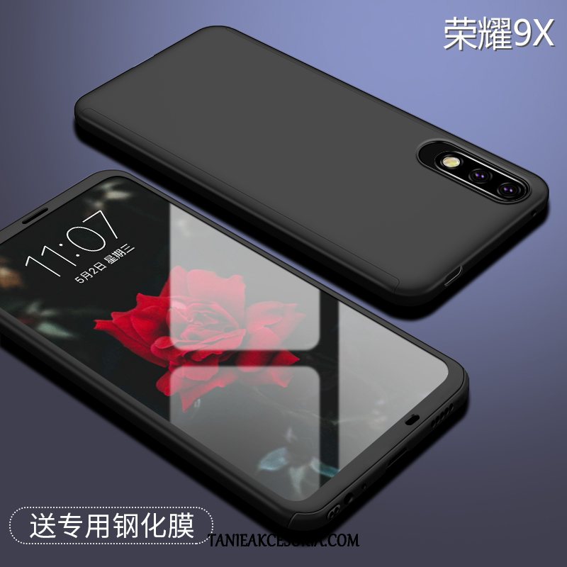 Etui Honor 9x Anti-fall Nubuku Nowy, Futerał Honor 9x Czarny All Inclusive Telefon Komórkowy