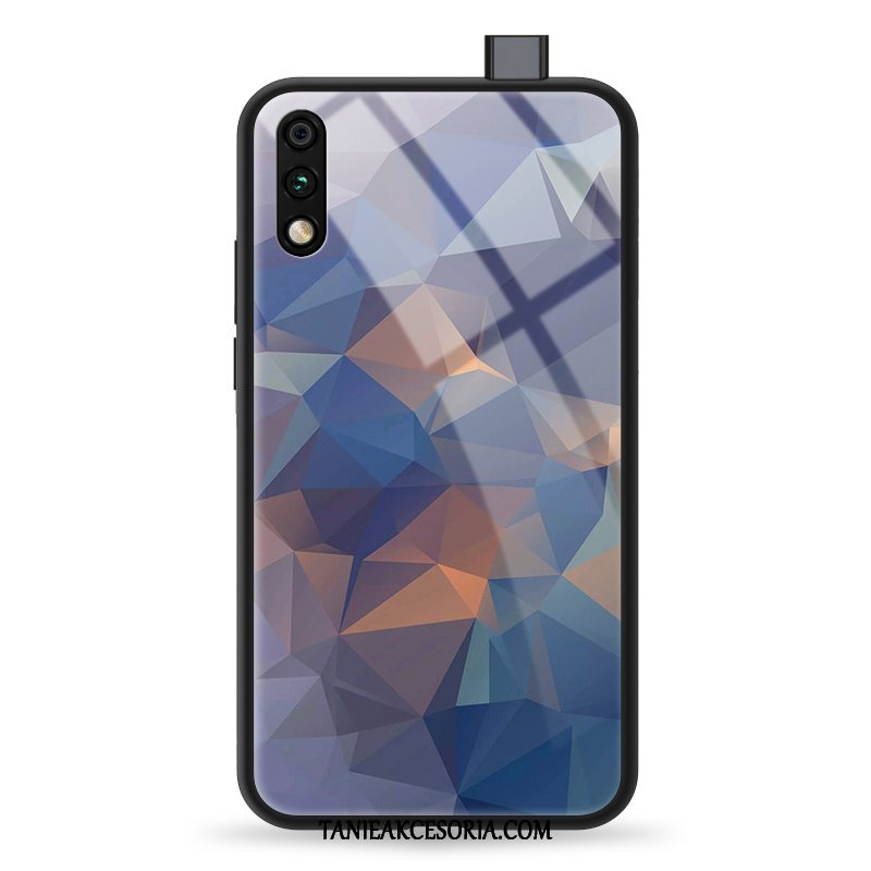 Etui Honor 9x Miękki Cienkie Anti-fall, Futerał Honor 9x Czerwony Netto Gradient Modna Marka