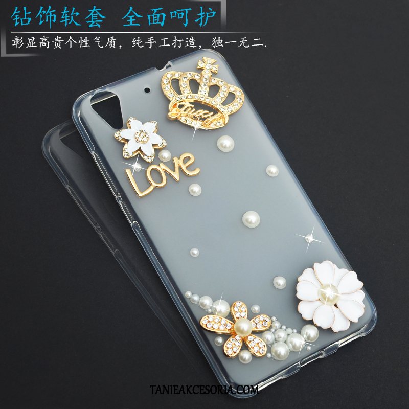 Etui Htc Desire 728 Rhinestone Anti-fall Telefon Komórkowy, Pokrowce Htc Desire 728 All Inclusive Nowy Ochraniacz