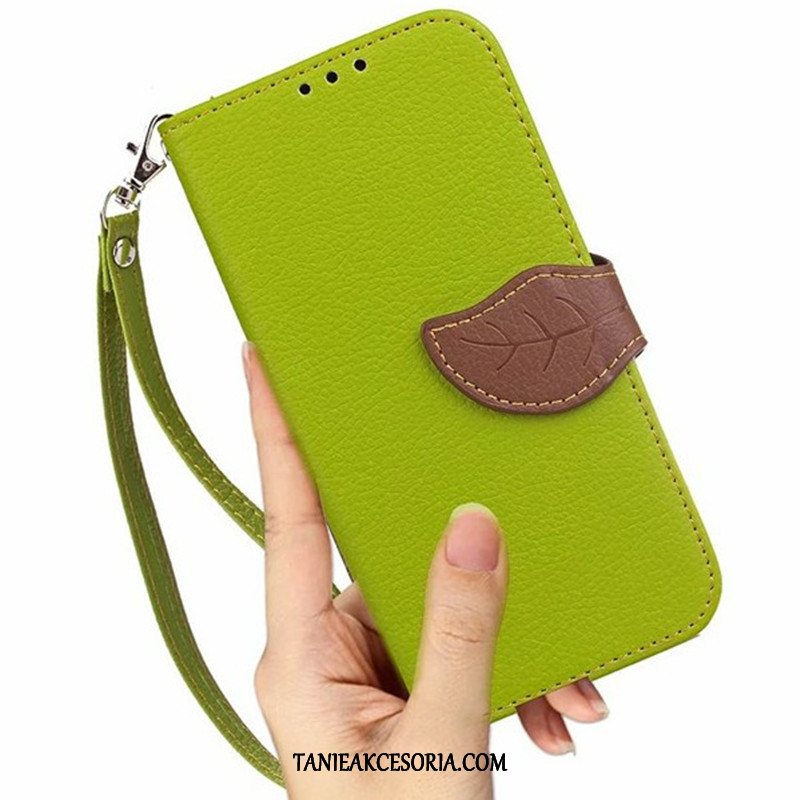 Etui Htc Desire 825 Portfel Wspornik Zielony, Futerał Htc Desire 825 All Inclusive Anti-fall Skórzany