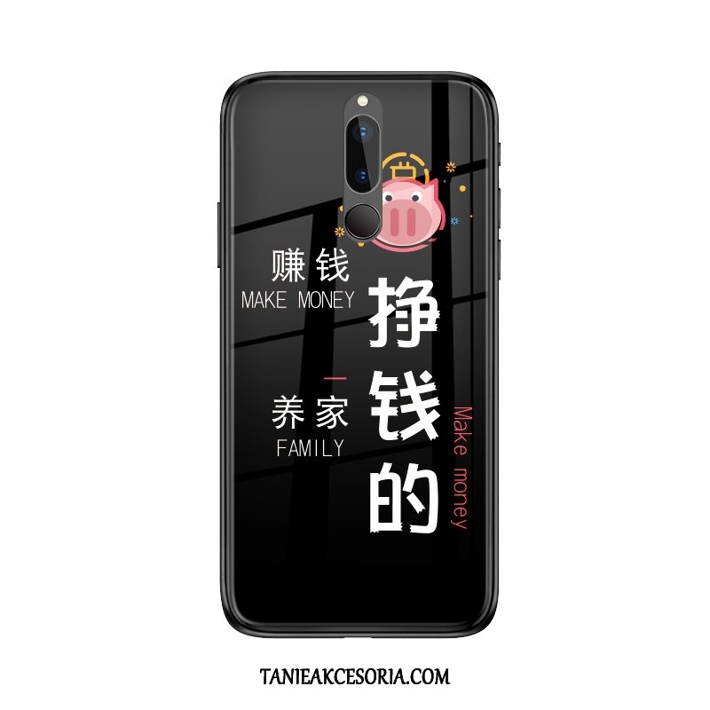 Etui Huawei Mate 10 Lite Zakochani Czarny Nowy, Pokrowce Huawei Mate 10 Lite Trudno Szkło Telefon Komórkowy