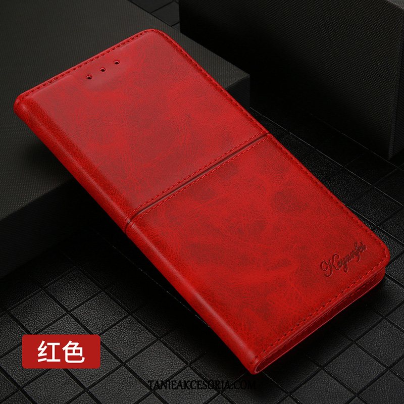Etui Huawei Mate 20 Czerwony Telefon Komórkowy Karta, Pokrowce Huawei Mate 20 Biznes Klapa Ochraniacz