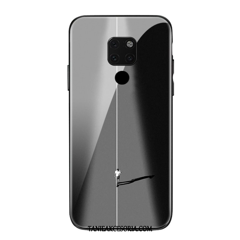 Etui Huawei Mate 20 Lustro Piękny Czarny, Pokrowce Huawei Mate 20 Szkło Telefon Komórkowy Szkło Hartowane