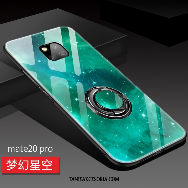 Etui Huawei Mate 20 Pro Telefon Komórkowy Ring Moda, Futerał Huawei Mate 20 Pro Silikonowe Modna Marka Zielony