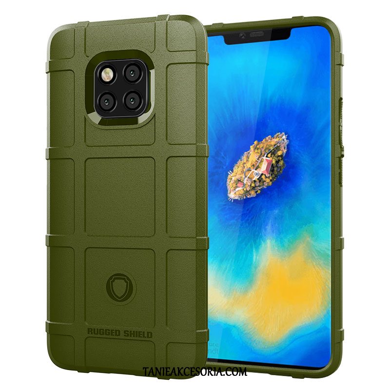 Etui Huawei Mate 20 Rs Anti-fall All Inclusive Osobowość, Futerał Huawei Mate 20 Rs Ochraniacz Zielony Miękki