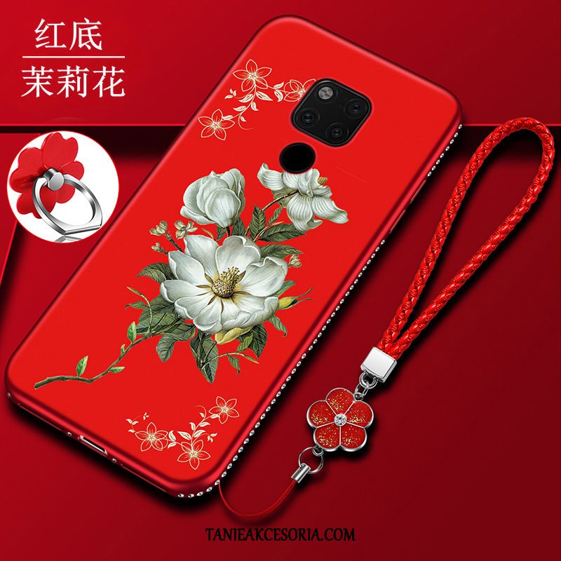 Etui Huawei Mate 20 X (5g) Czerwony Tendencja Ochraniacz, Pokrowce Huawei Mate 20 X (5g) Telefon Komórkowy Moda Miękki