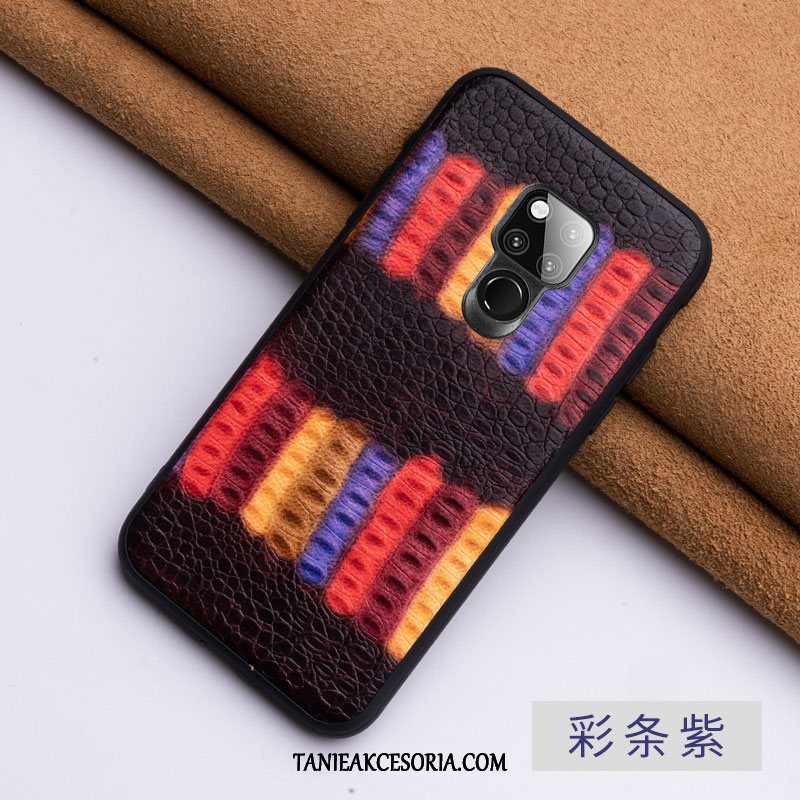 Etui Huawei Mate 20 X Skóra Moda Jakość, Pokrowce Huawei Mate 20 X Skórzany Futerał Modna Marka Ochraniacz Braun