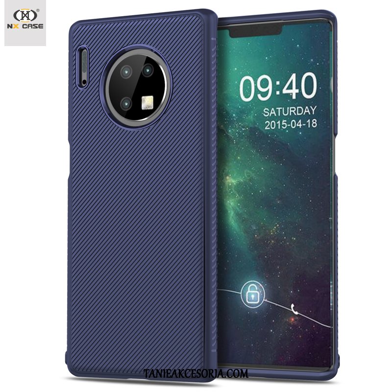 Etui Huawei Mate 30 All Inclusive Ochraniacz Niebieski, Obudowa Huawei Mate 30 Anti-fall Nubuku Kreatywne