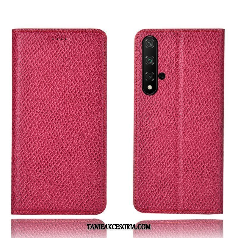 Etui Huawei Nova 5t Czerwony Telefon Komórkowy Ochraniacz, Futerał Huawei Nova 5t Wzór All Inclusive Siatkowe