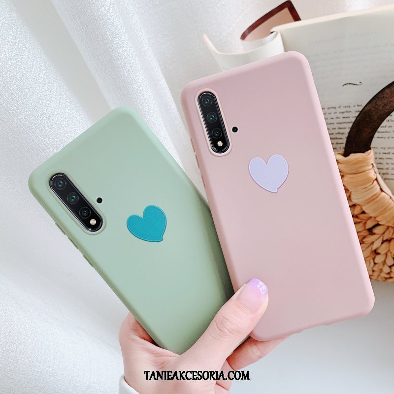 Etui Huawei Nova 5t Nowy Miękki Anti-fall, Futerał Huawei Nova 5t Miłość Silikonowe Serce