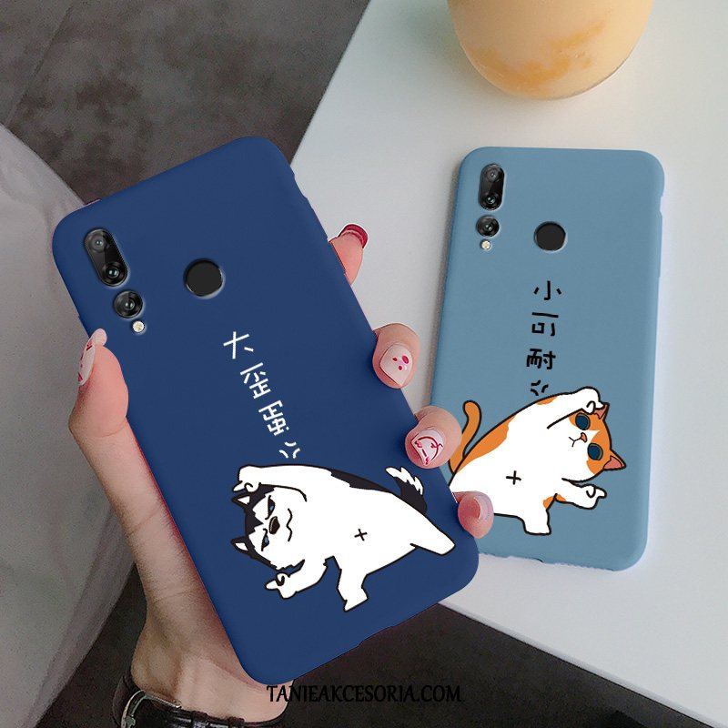 Etui Huawei P Smart+ 2019 Krokodyl Kreskówka Niebieski, Obudowa Huawei P Smart+ 2019 Anti-fall Ochraniacz Telefon Komórkowy