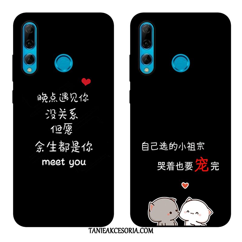 Etui Huawei P Smart+ 2019 Silikonowe All Inclusive Czarny, Futerał Huawei P Smart+ 2019 Anti-fall Miękki Telefon Komórkowy
