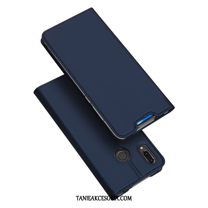 Etui Huawei P Smart Z Skórzany Futerał Niebieski Telefon Komórkowy, Obudowa Huawei P Smart Z Nowy Biznes Anti-fall
