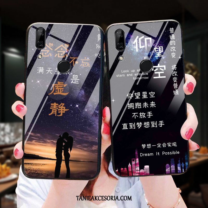 Etui Huawei P Smart Z Szkło Silikonowe Czarny, Obudowa Huawei P Smart Z Ochraniacz Telefon Komórkowy Osobowość