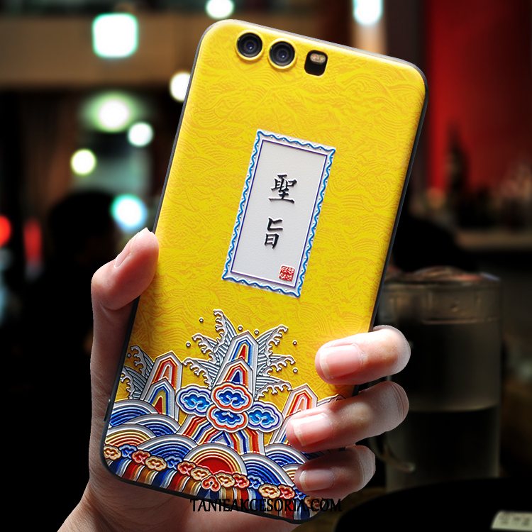 Etui Huawei P10 Tendencja Silikonowe Żółty, Futerał Huawei P10 Zabawne Kreatywne Zakochani