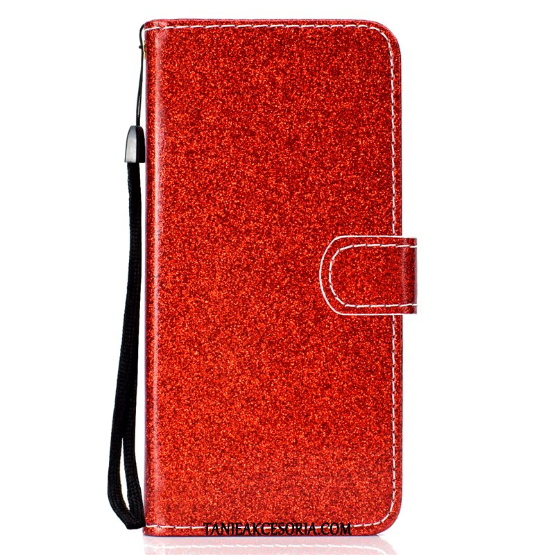 Etui Huawei P30 Lite All Inclusive Ochraniacz Luksusowy, Pokrowce Huawei P30 Lite Skórzany Futerał Czerwony Telefon Komórkowy