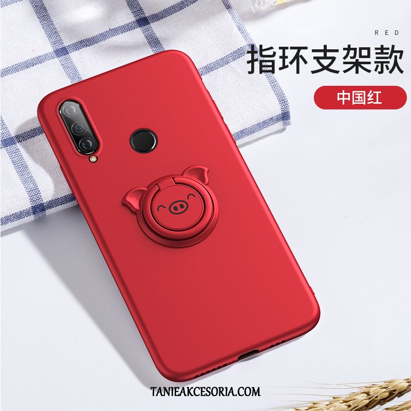 Etui Huawei P30 Lite Telefon Komórkowy Ochraniacz Czerwony, Futerał Huawei P30 Lite Miękki Tendencja Silikonowe