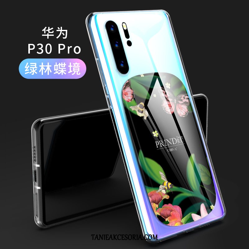 Etui Huawei P30 Pro Nowy Szkło Przezroczysty, Futerał Huawei P30 Pro Proste Cienkie Tendencja