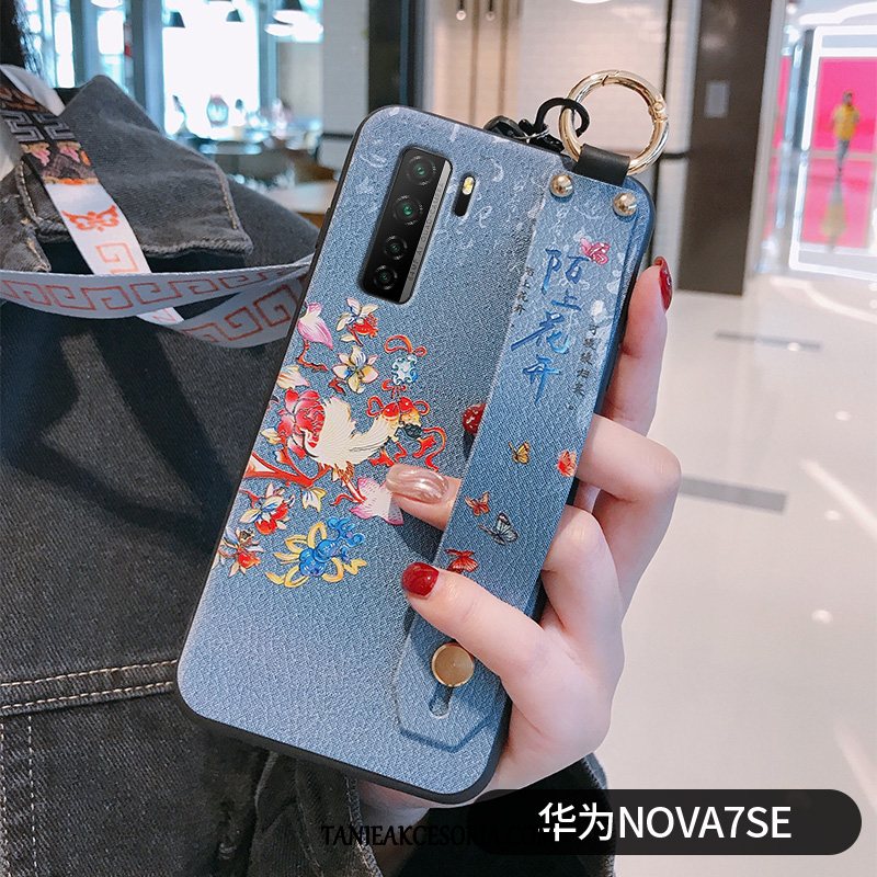 Etui Huawei P40 Lite 5g Chiński Styl Wiszące Ozdoby Anti-fall, Obudowa Huawei P40 Lite 5g Ochraniacz Nowy Vintage