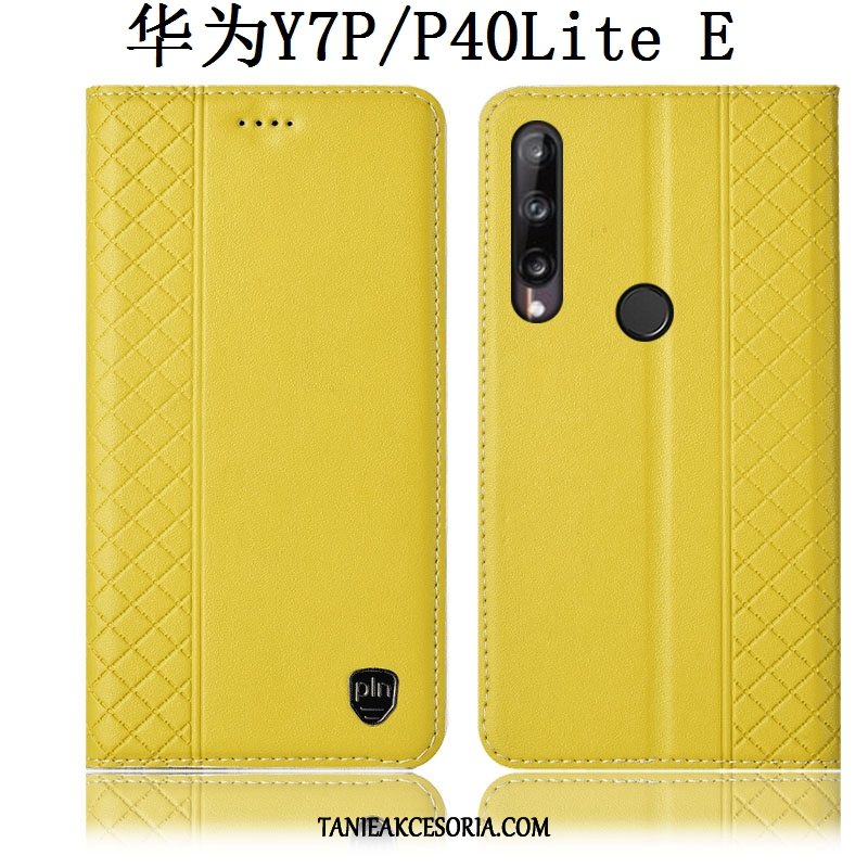 Etui Huawei P40 Lite E Żółty Ochraniacz All Inclusive, Futerał Huawei P40 Lite E Anti-fall Telefon Komórkowy Skórzany