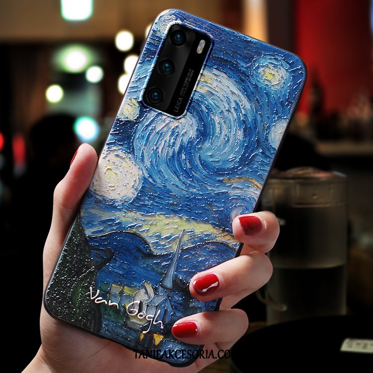 Etui Huawei P40 Miękki Telefon Komórkowy Kreatywne, Obudowa Huawei P40 Nubuku Obraz Olejny All Inclusive