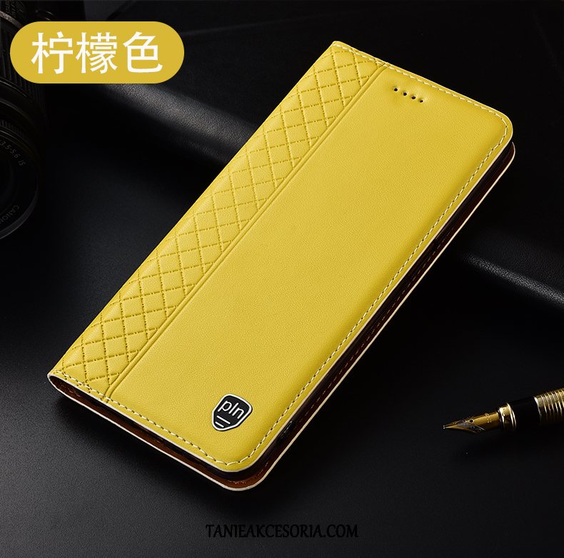 Etui Huawei P40 Pro Anti-fall W Kratę Żółty, Futerał Huawei P40 Pro Telefon Komórkowy Skórzany Ochraniacz