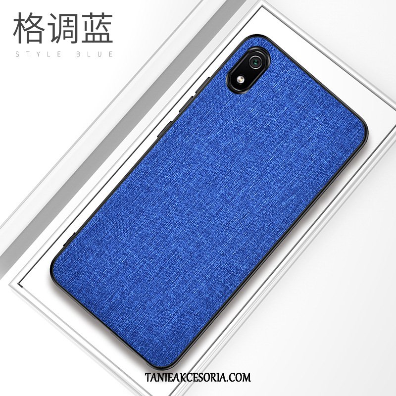 Etui Huawei Y5 2019 Wzór Ochraniacz Niebieski, Obudowa Huawei Y5 2019 Telefon Komórkowy Płótno