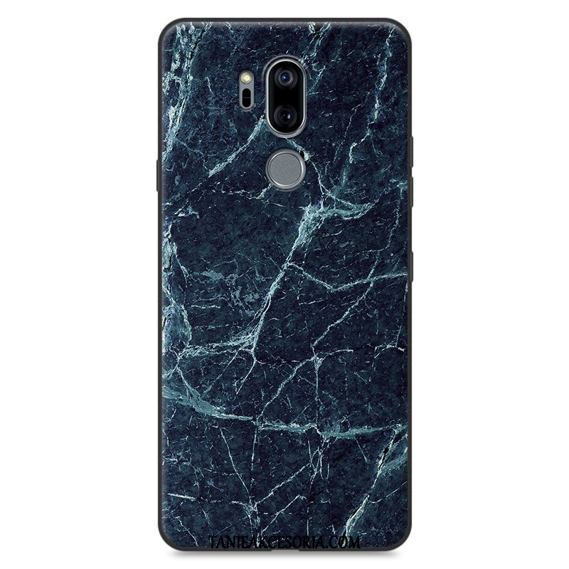 Etui Lg G7 Thinq Drewno Ochraniacz Miękki, Futerał Lg G7 Thinq Tendencja Niebieski All Inclusive